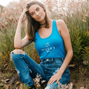 Mucky Unicorn Teal Vest