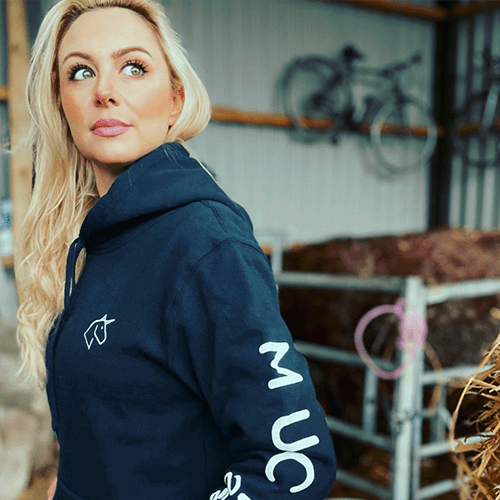 Autograph Navy Unisex Hoodie