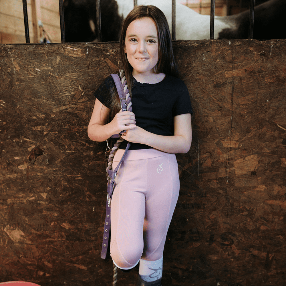 MU Unicorn Pink Riding Leggings